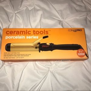 Conair porcelain series 1 1/2 inch curling iron